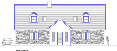 House Plans: No. 98 - Castlecor